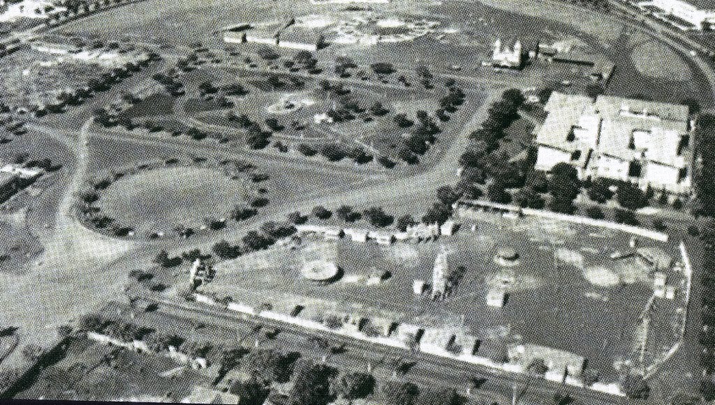 Praça Dom Pedro II - Final da década de 1950