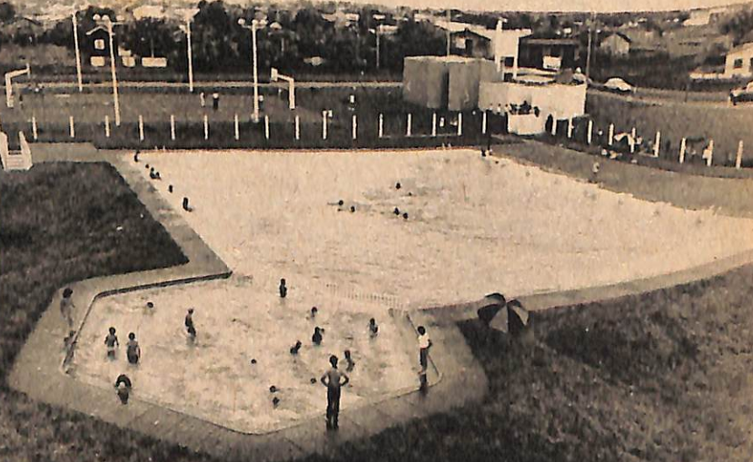 Piscina pública do Jardim Alvorada - 1975