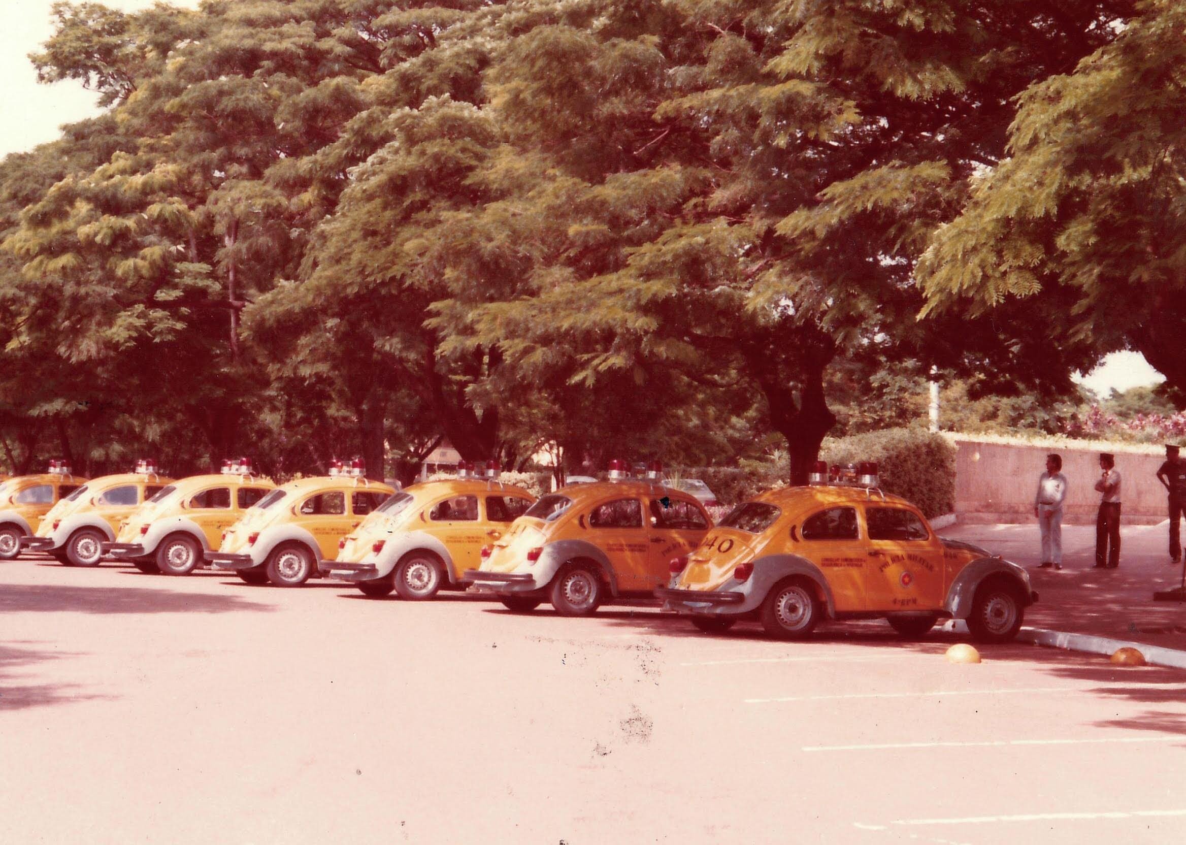 Veículos da Polícia Militar - Anos 1980