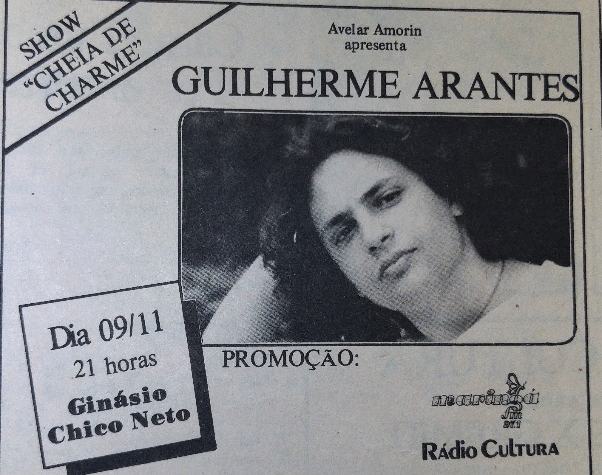 Guilherme Arantes em Maringá - 1985