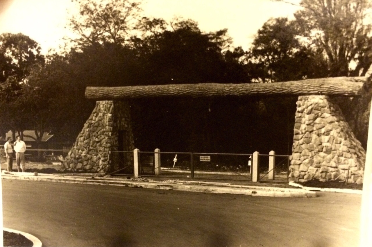 Portal do Parque do Ingá - Década de 1970