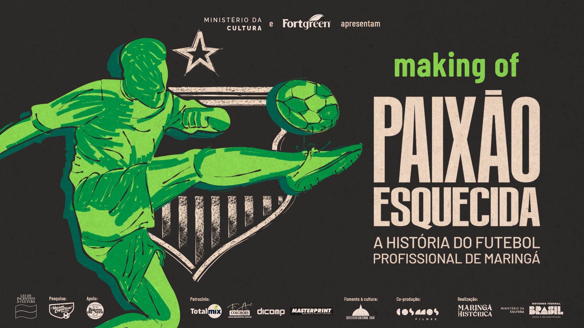 MAKING OF - Paixão esquecida: a história do futebol profissional de Maringá