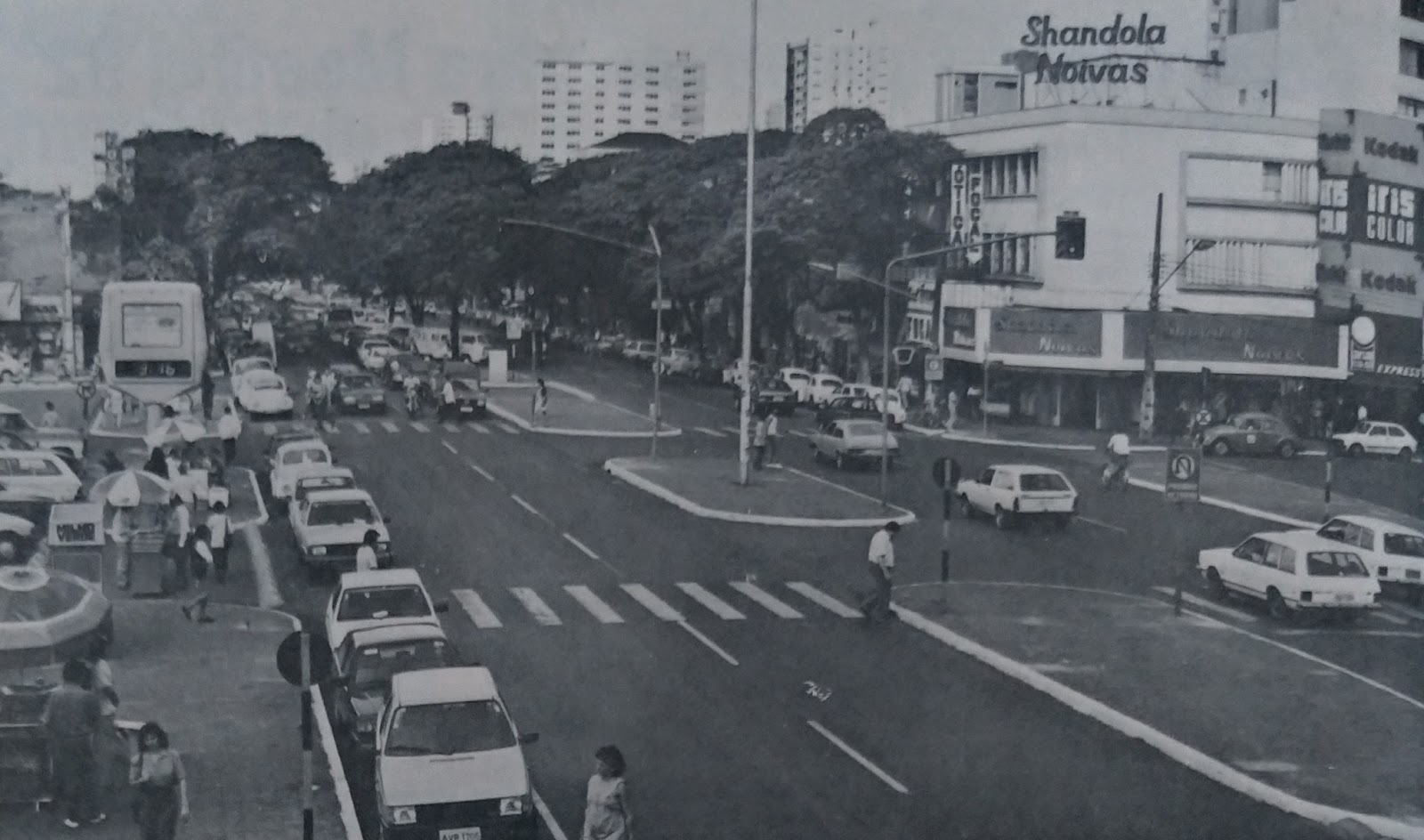 Avenida Brasil em 1991