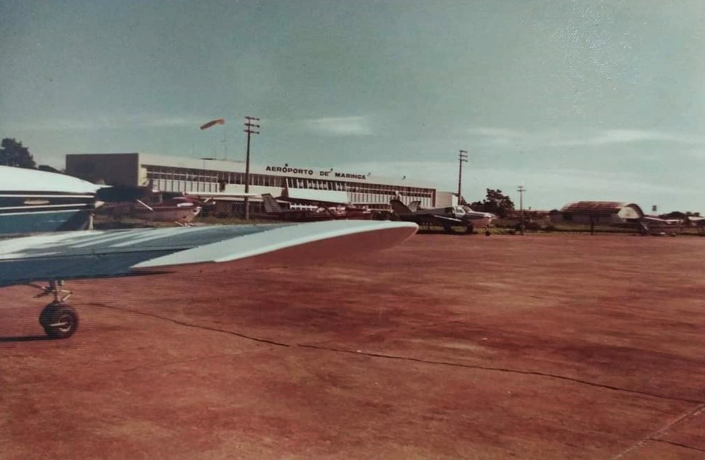 Pista do Aeroporto de Maringá - Anos 1970