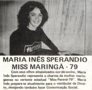 Miss Maringá - 1979