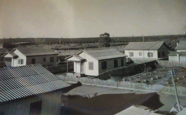 Colônia de residências na região do atual DER - Anos 1960