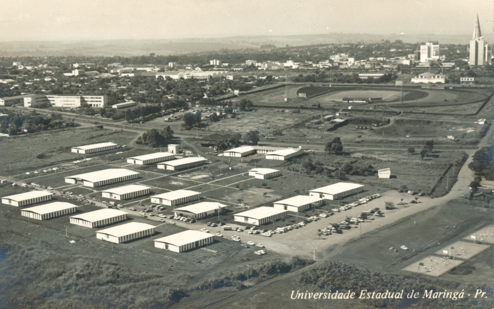Campus Universitário da UEM - Década de 1970