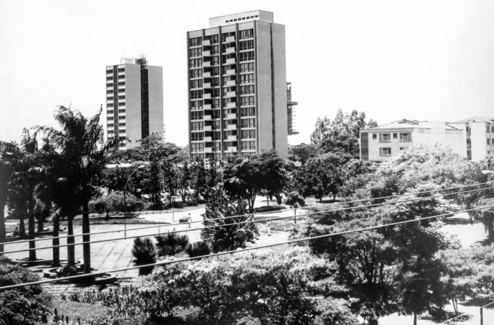 Praça Napoleão Moreira da Silva - Final dos anos 1960