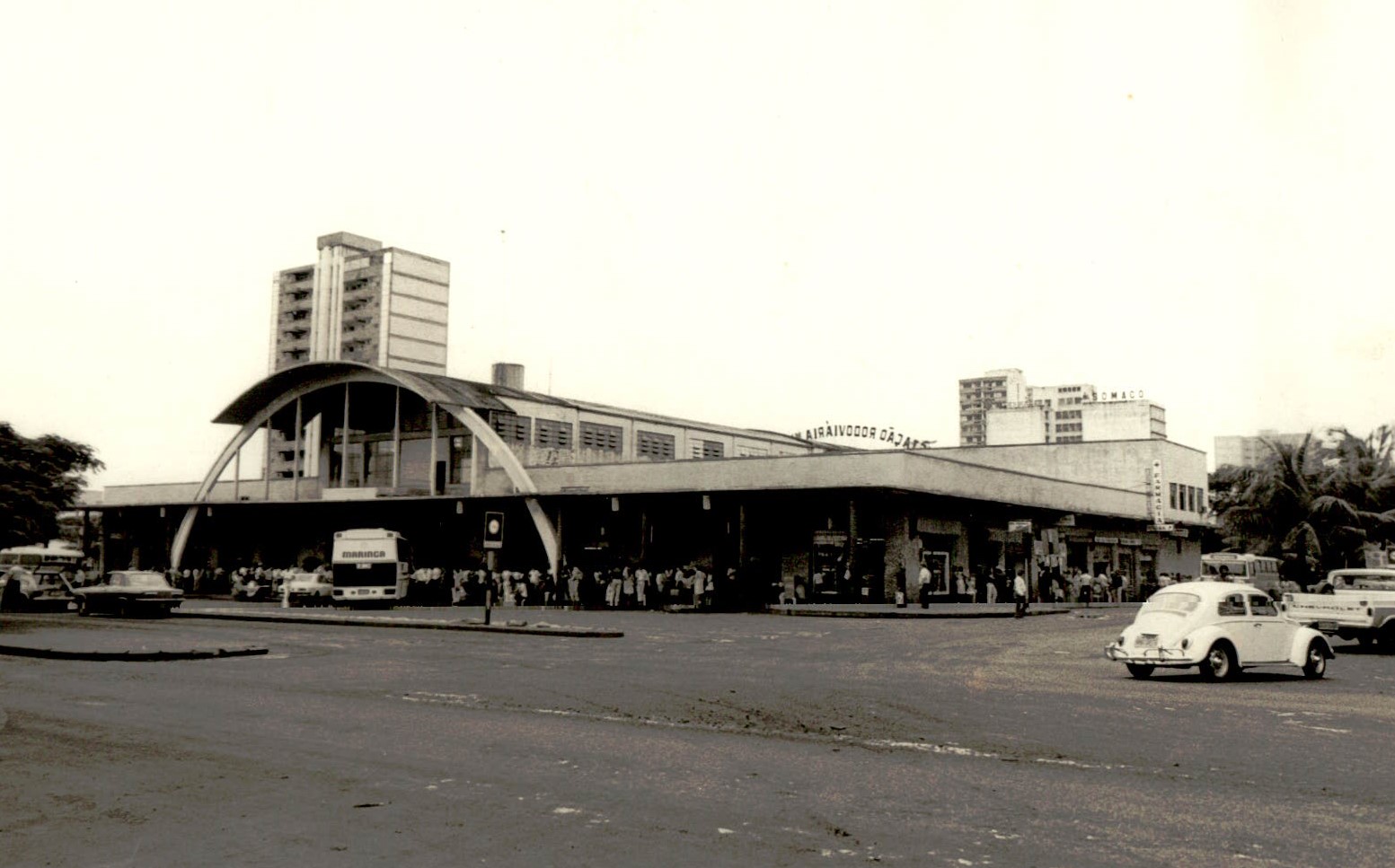 Estação Rodoviária Municipal - Década de 1980