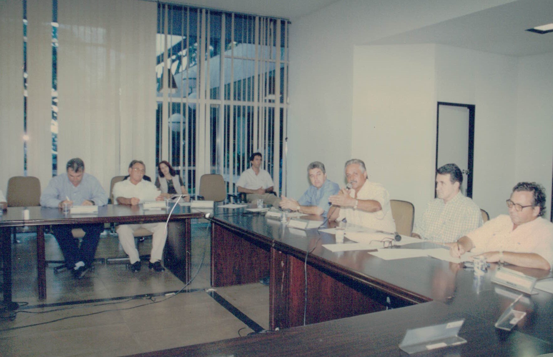Sala de reuniões do Paço Municipal - Anos 1990