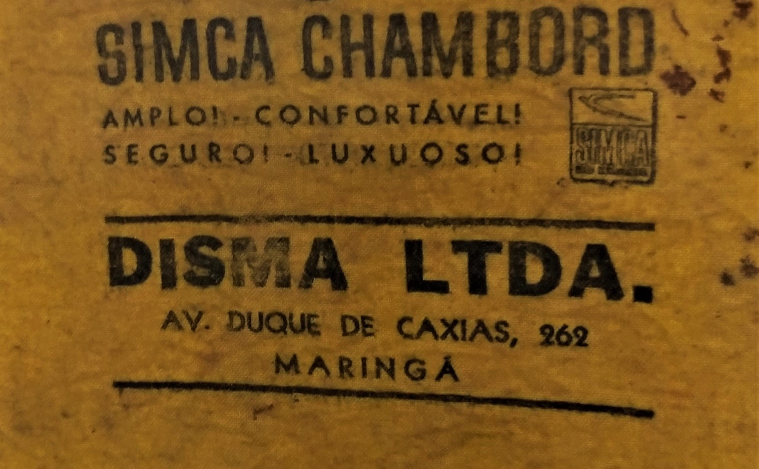 Disma Ltda - Anos 1950