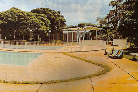 Interior do Maringá Clube - 1972