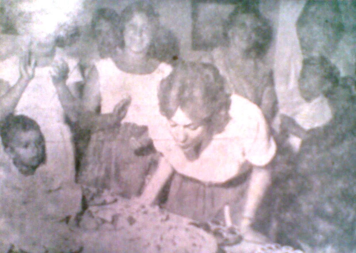 Aniversário de Maria Helena Pimpão - Década de 1950