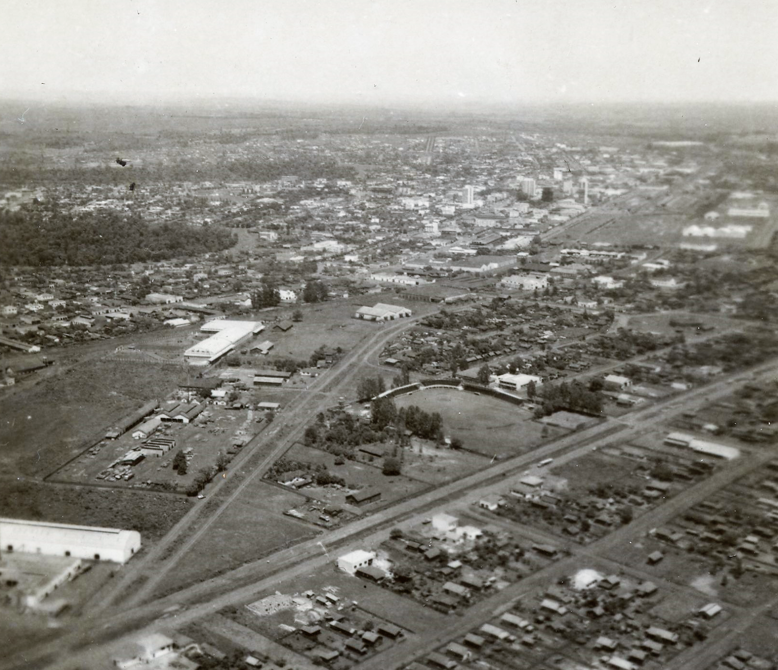 Avenida das Indústrias x Avenida Colombo - Década de 1960