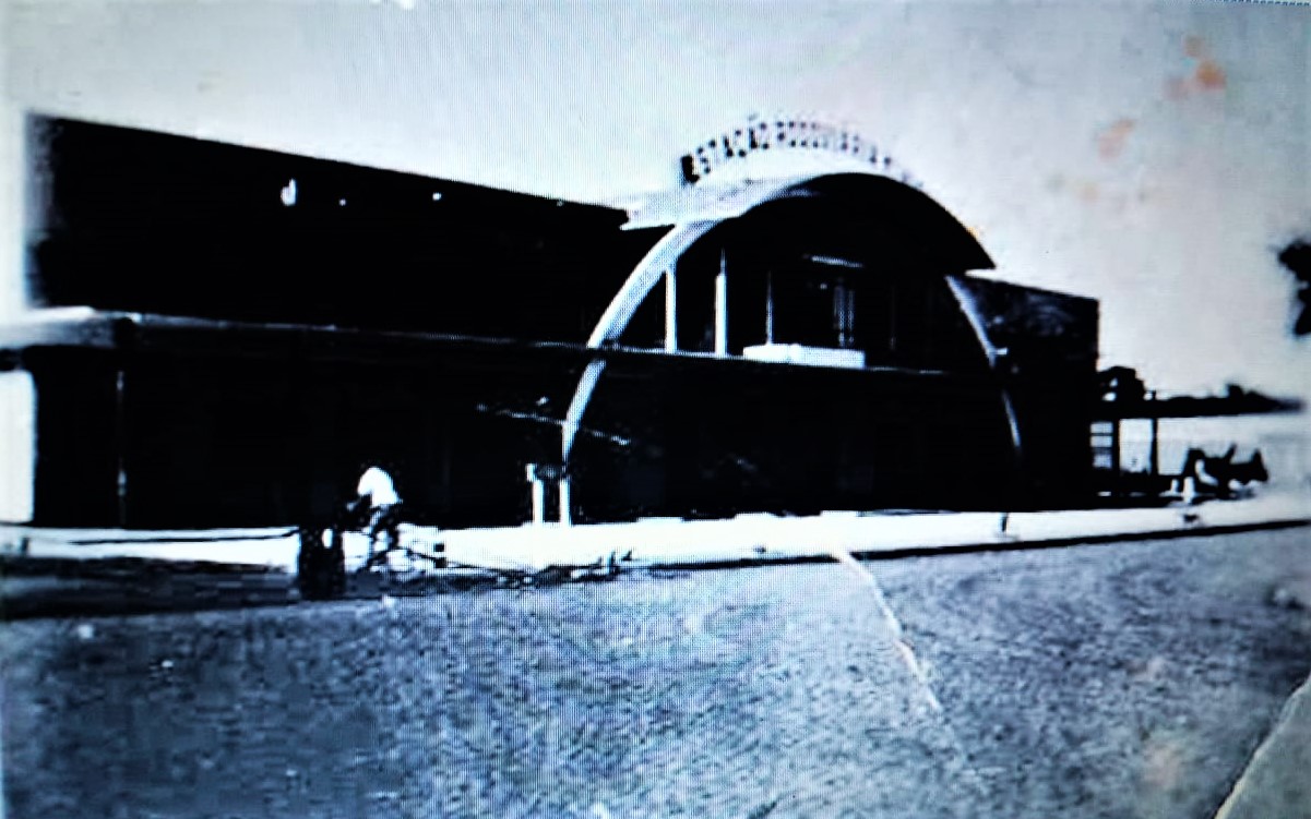 Obras da Estação Rodoviária - Década de 1950