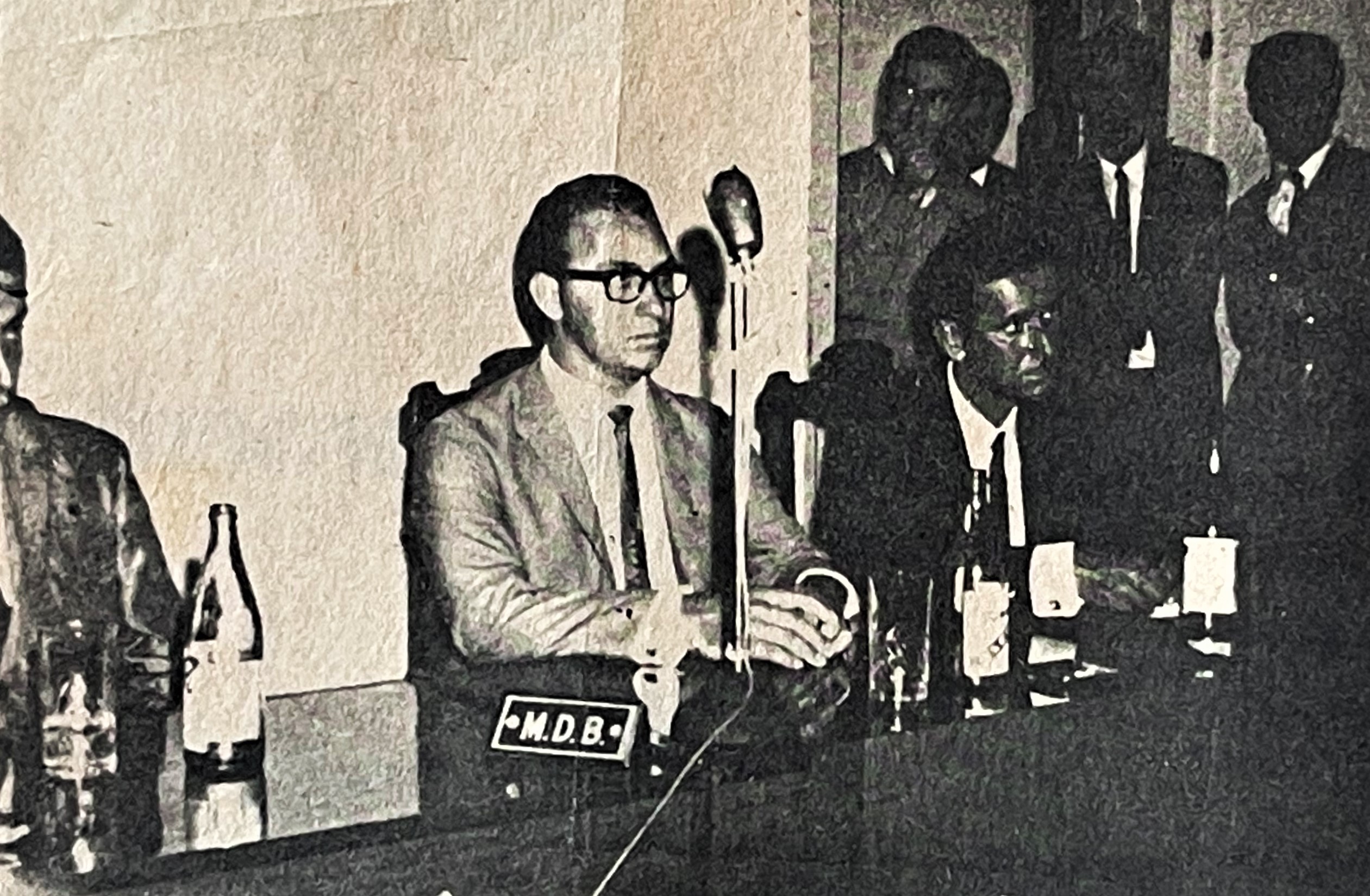 Bancada do MDB na Câmara de Maringá - 1969
