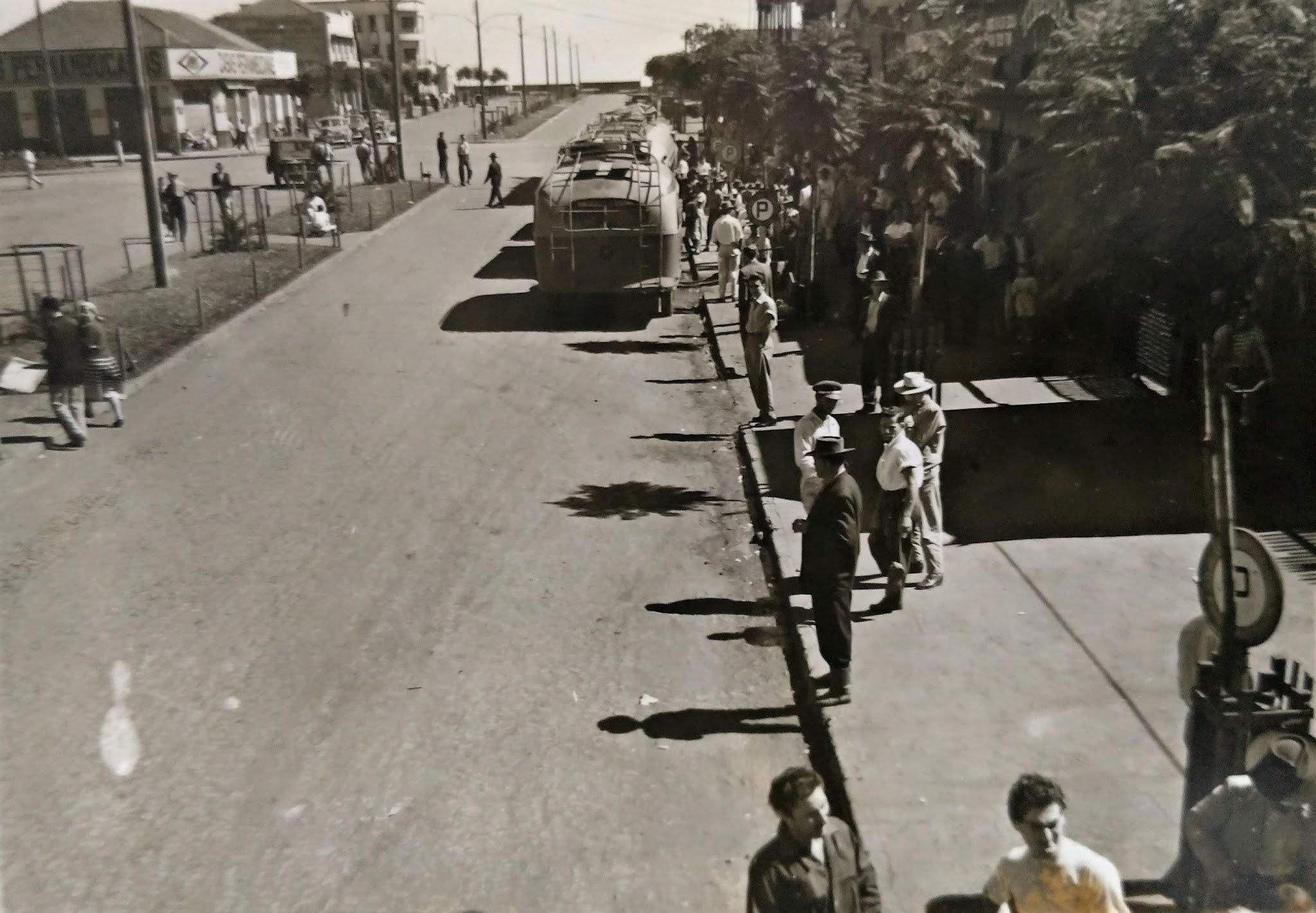 Avenida Duque de Caxias - Década de 1950