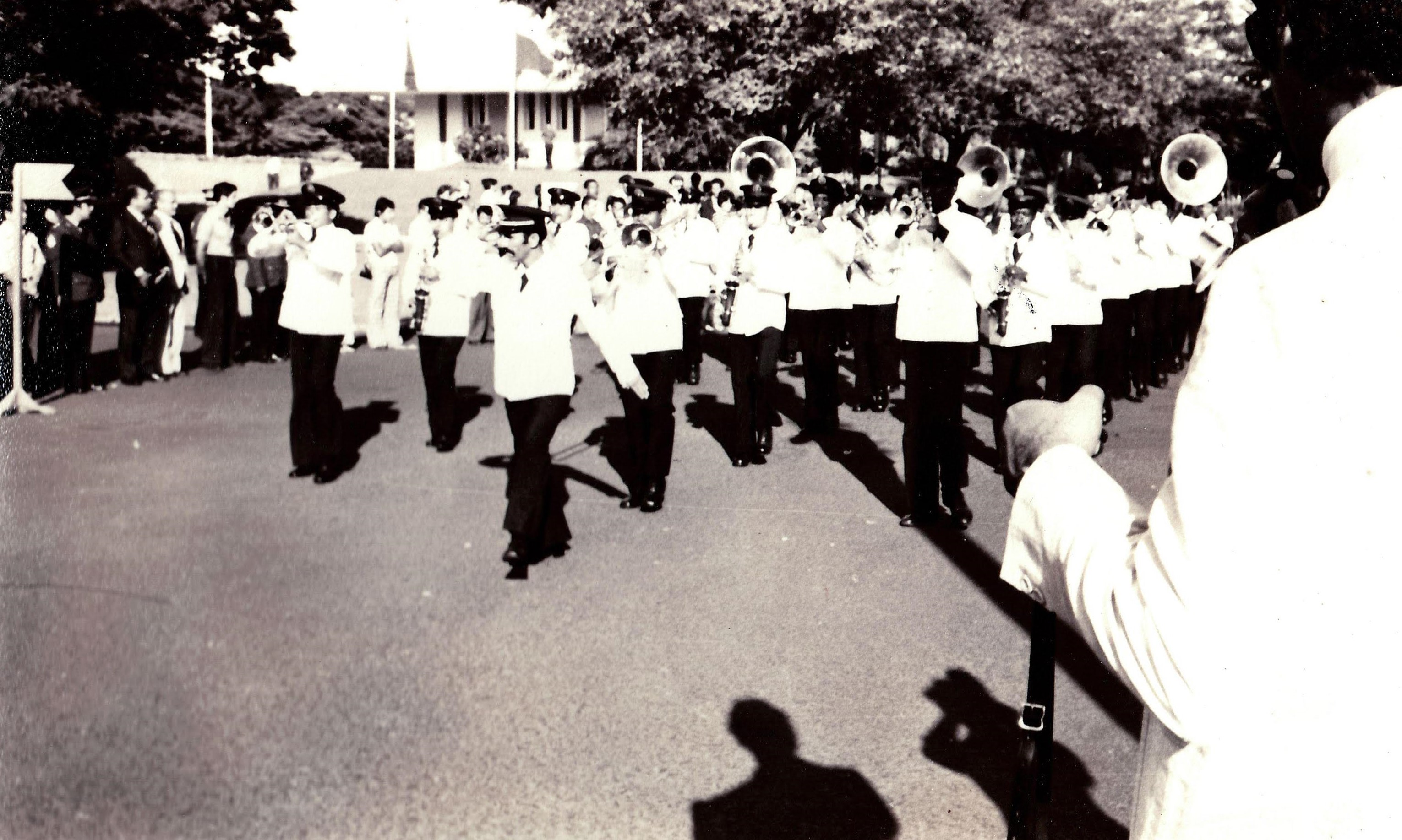 Desfile de aniversário de Maringá - 1977