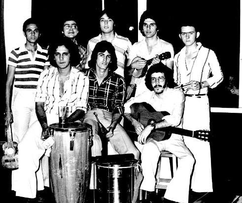 Conjunto musical no Clube Hípico - 1975