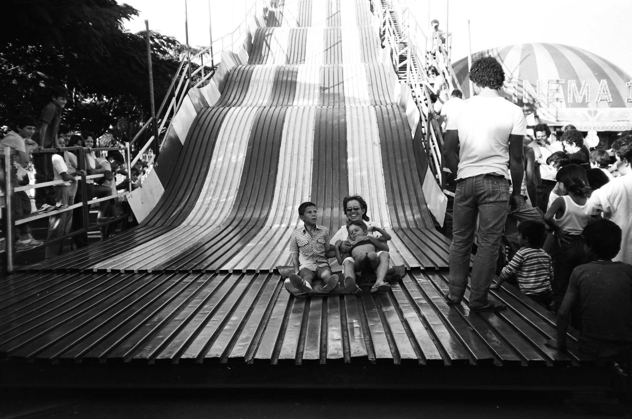 Tobogã na Expoingá - Anos 1980