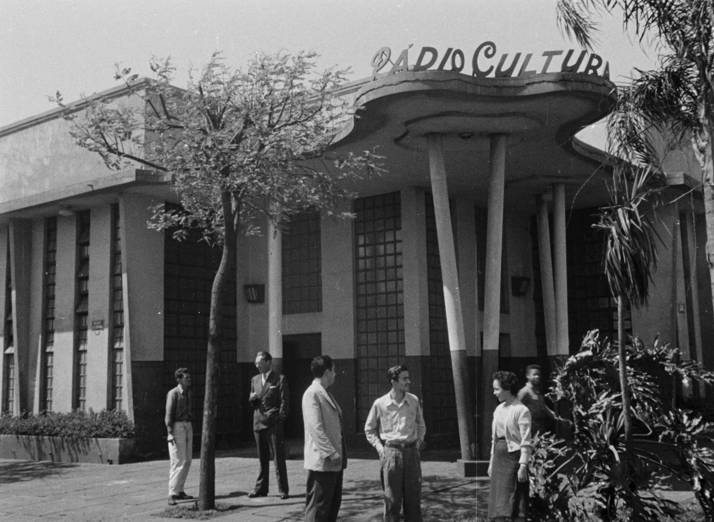 Fachada da Rádio Cultura - 1957