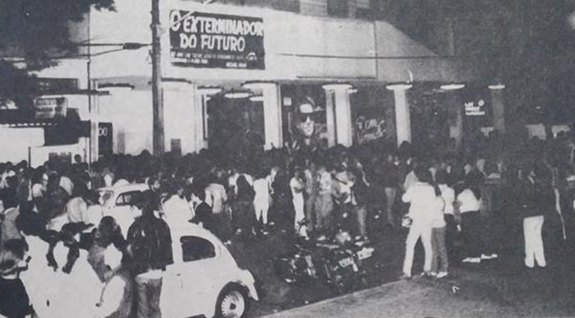 PM é chamada para conter multidão na Getúlio Vargas - 1985