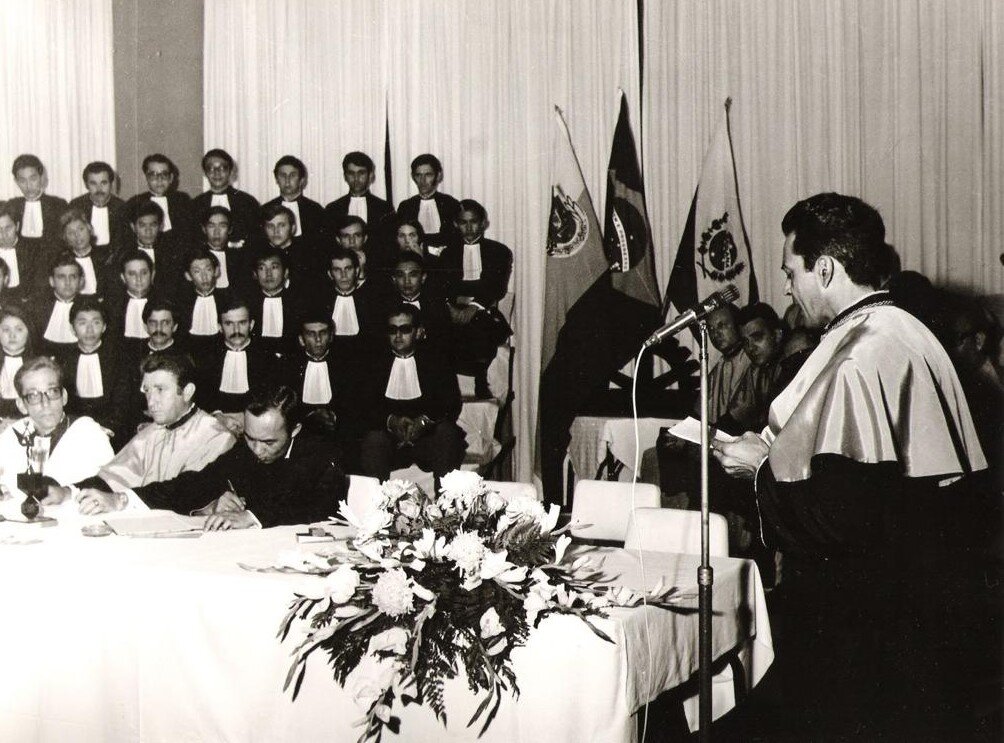 Formatura da FECEM - 1970