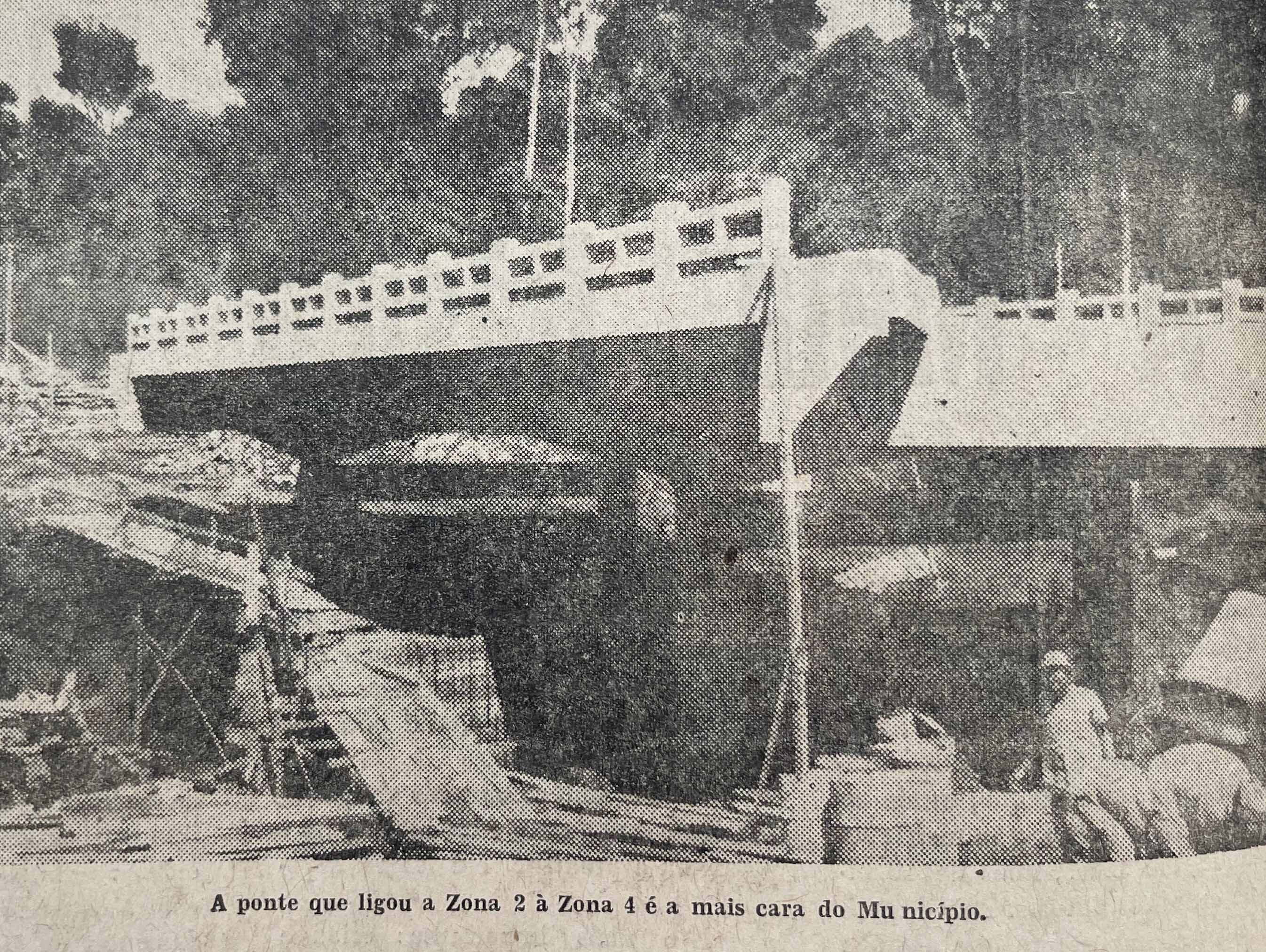 Ponte do Córrego Cleópatra - 1967