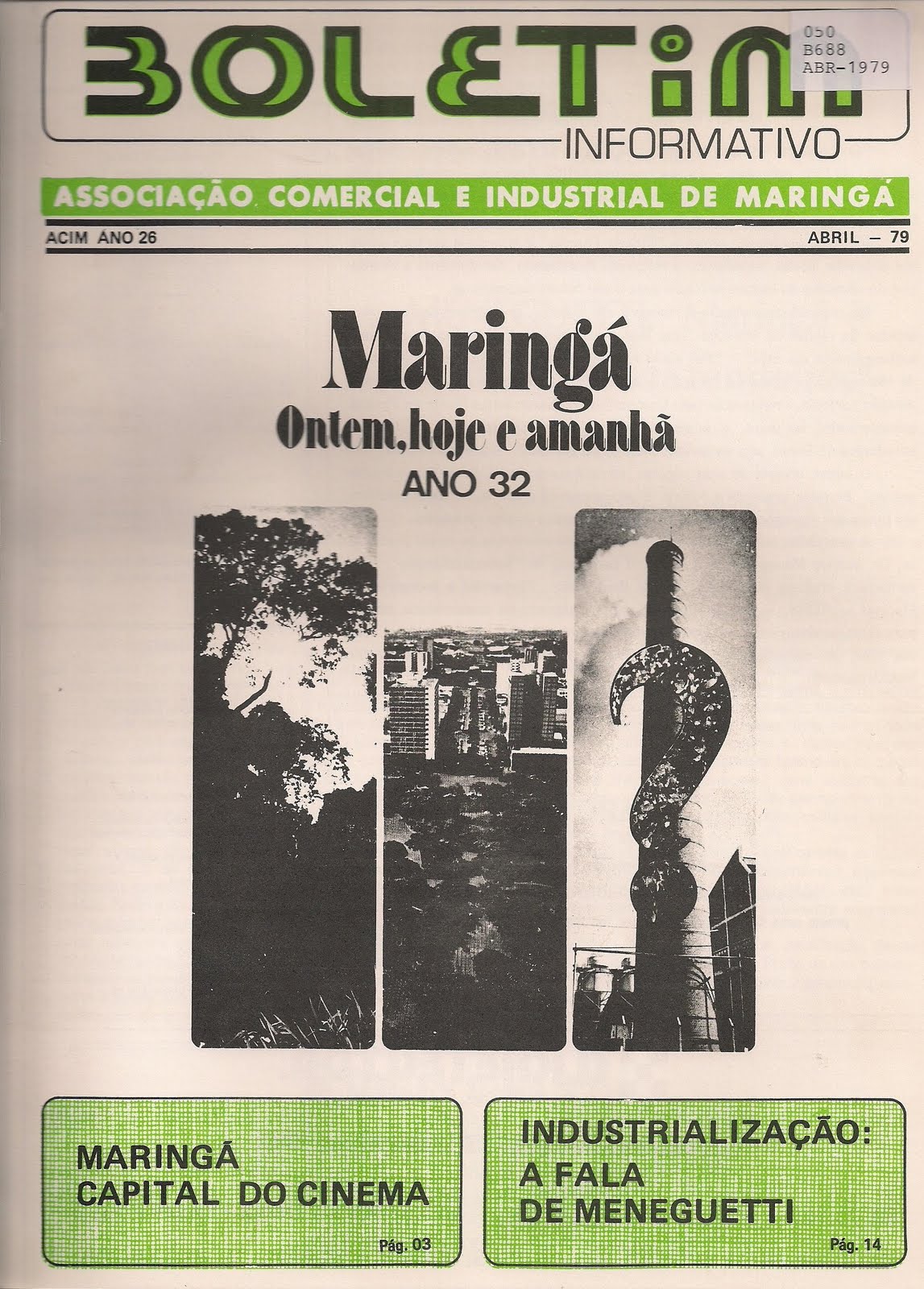 Boletim Informativo ACIM - Abril de 1979