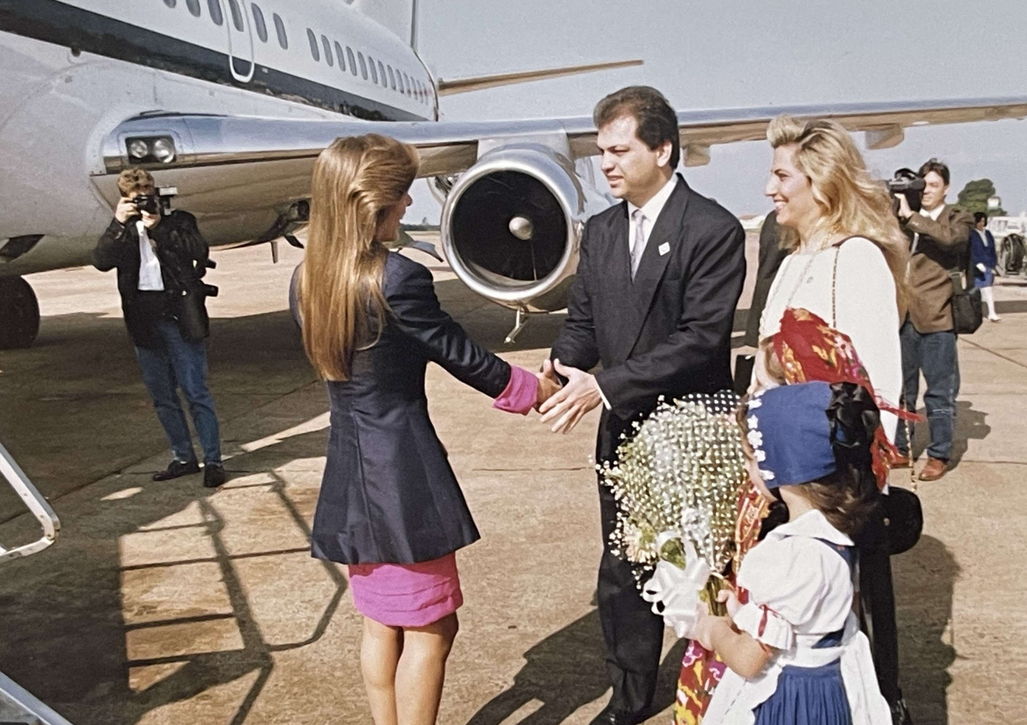 Rosane Collor em Maringá - 1991