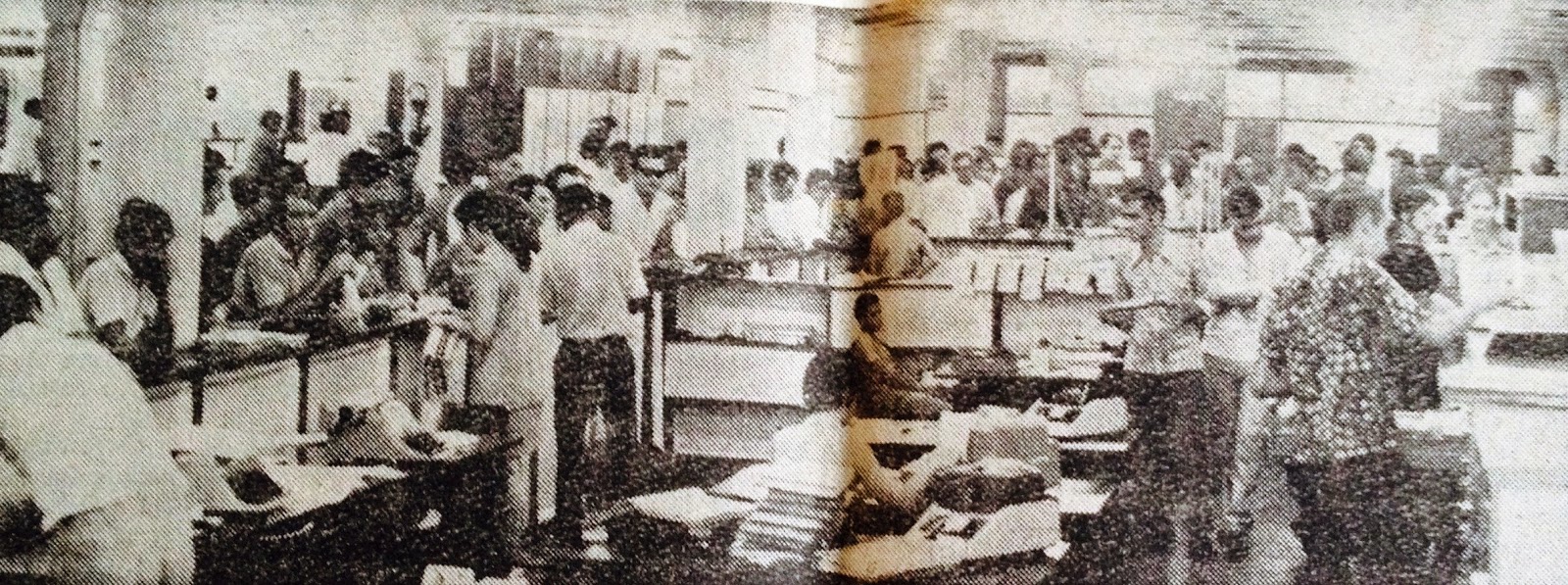 Interior da Prefeitura de Maringá - Década de 1970