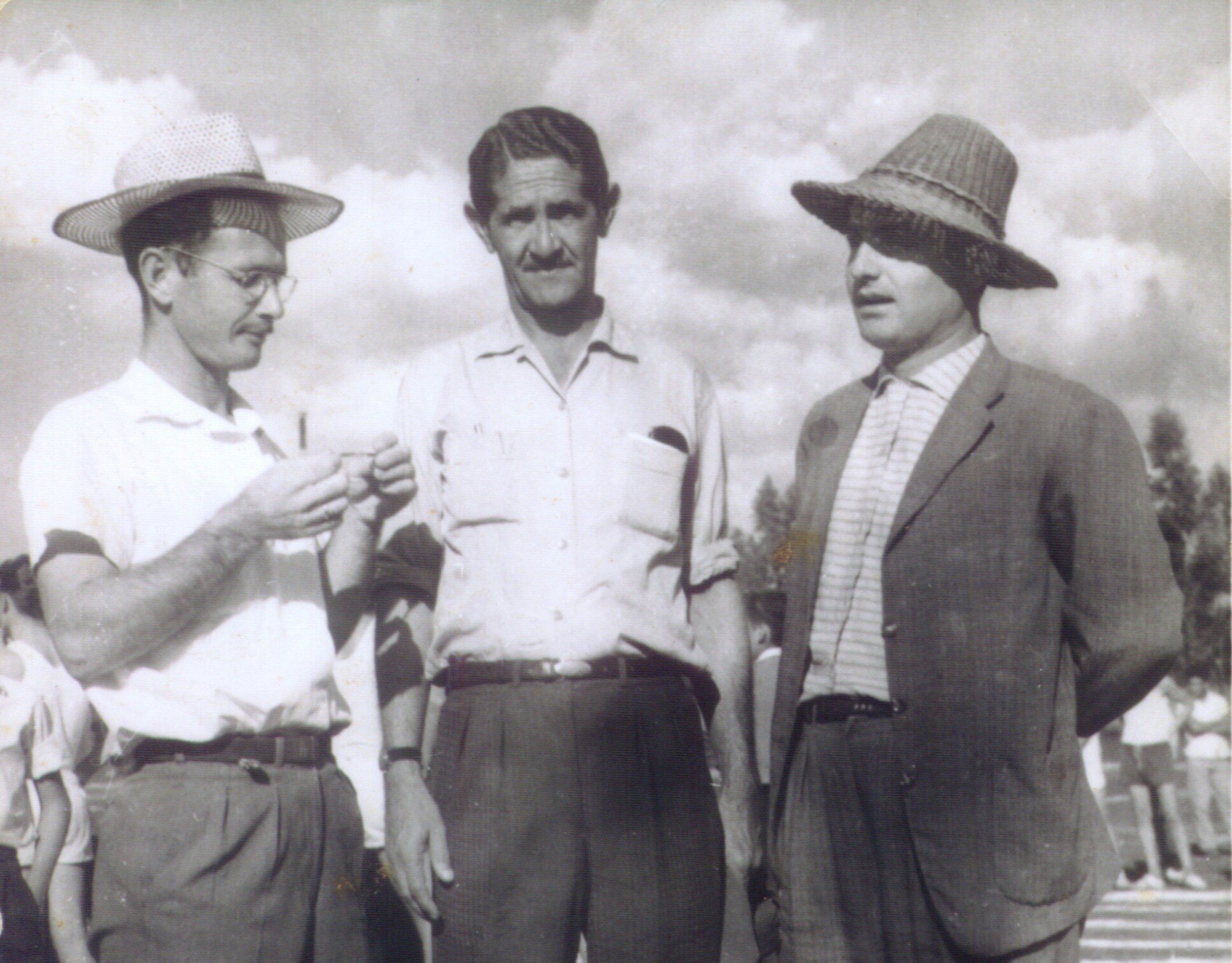 Professores no undokai - Anos 1950