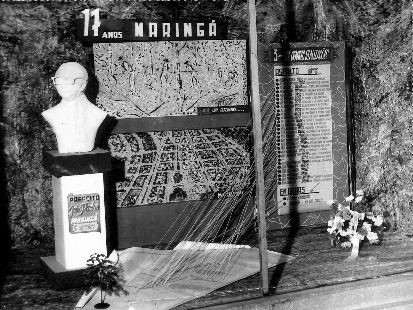 Homenagens ao 17º aniversário de Maringá - 1964