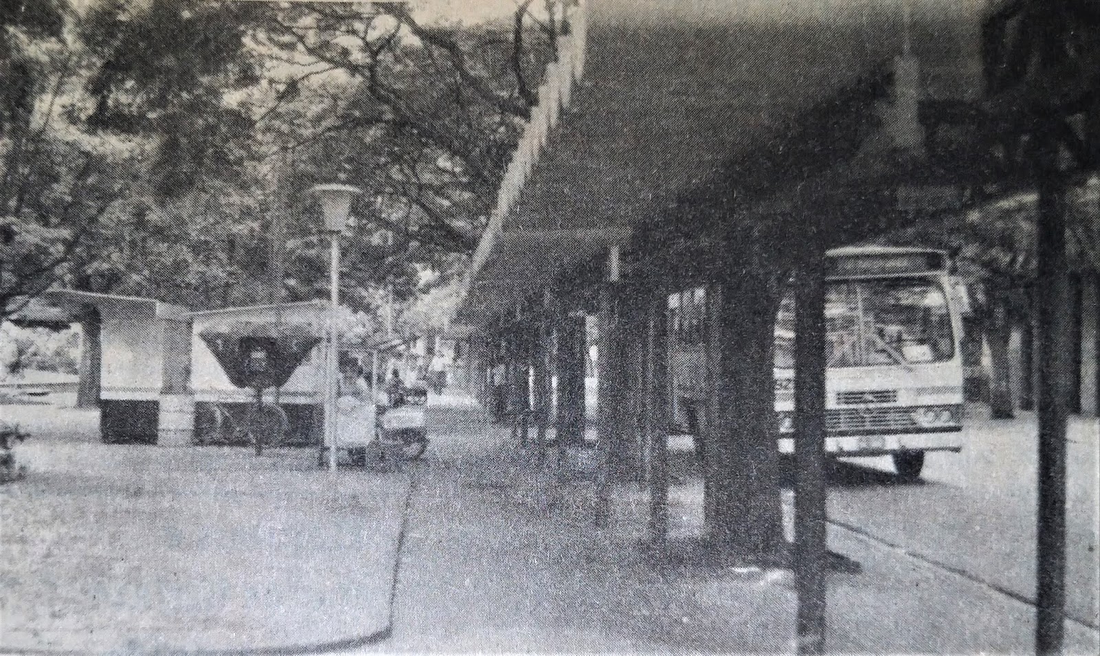 Terminal Urbano da Praça Napoleão Moreira da Silva - 1985