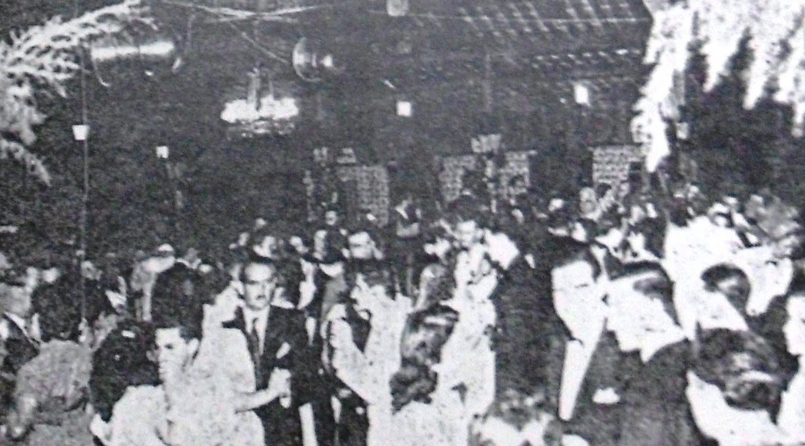 Baile de inauguração do Aeroporto de Maringá - 18/09/1949