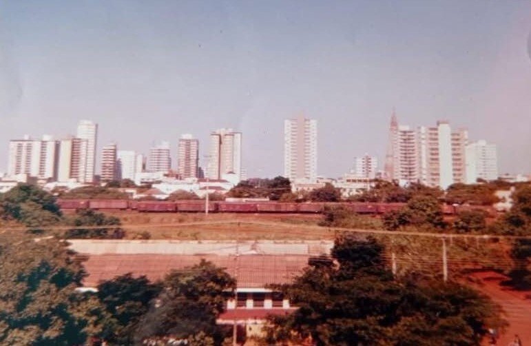 Região central e o fluxo de locomotivas - 1986