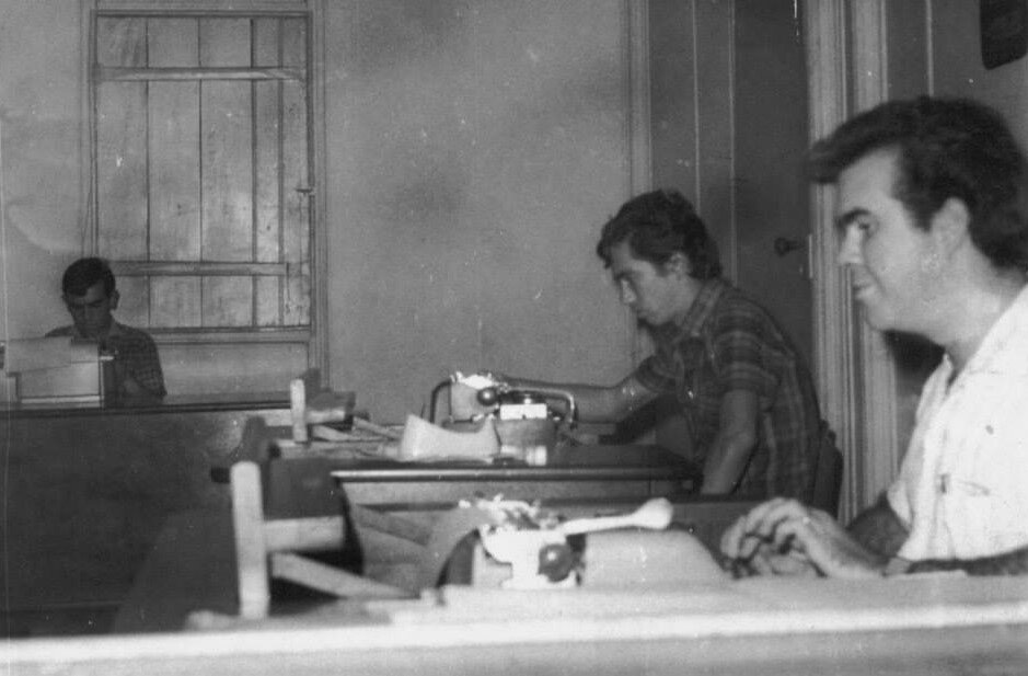 Redação da Folha do Norte do Paraná - Anos 1960