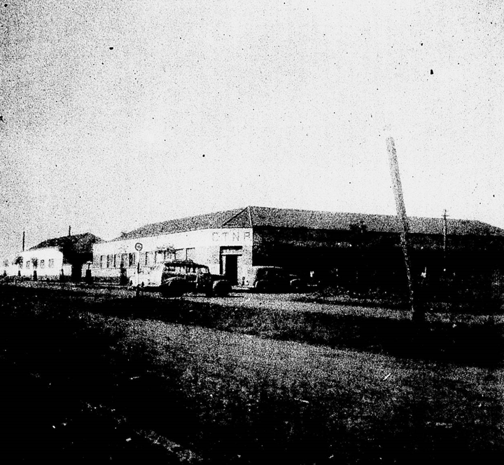 Avenida Duque de Caxias e a sigla CTNP - Fins de 1952