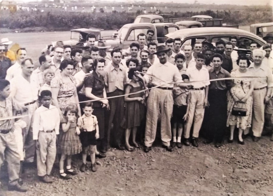 Inauguração do Posto Marília - 1956