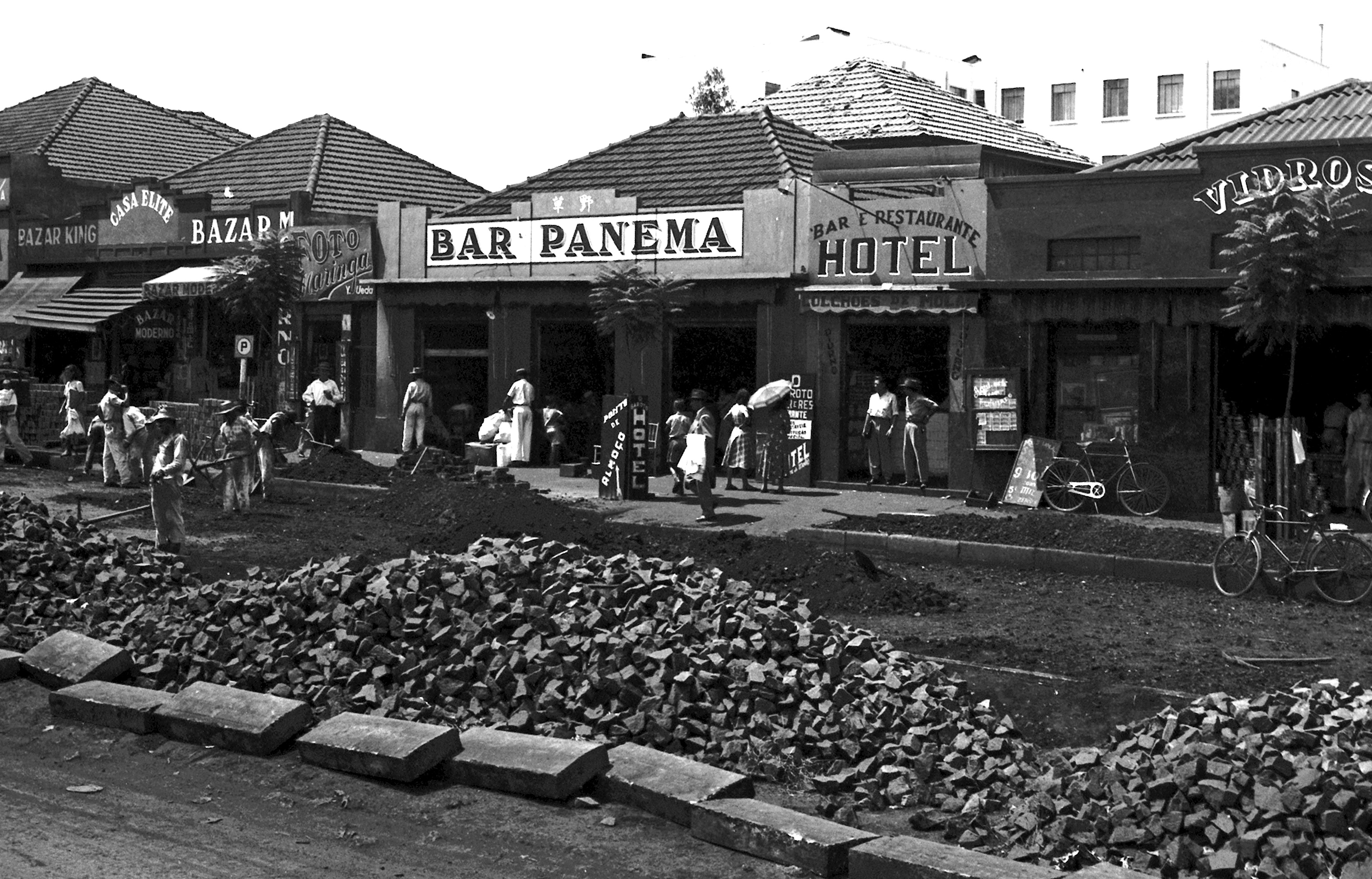 Avenida Duque de Caxias - Início dos anos 1950