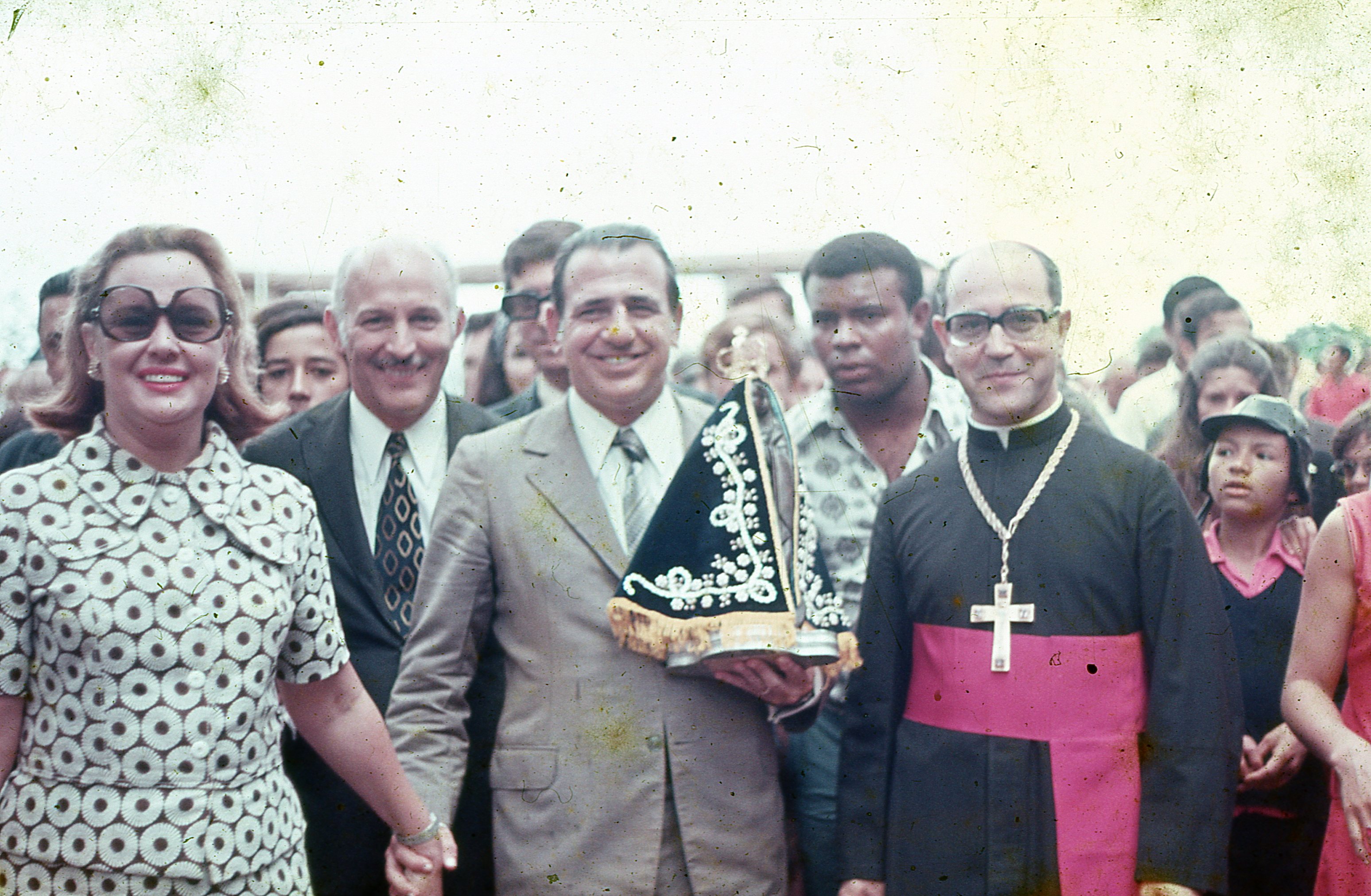 Inauguração do Parque do Ingá e de sua gruta - 1971