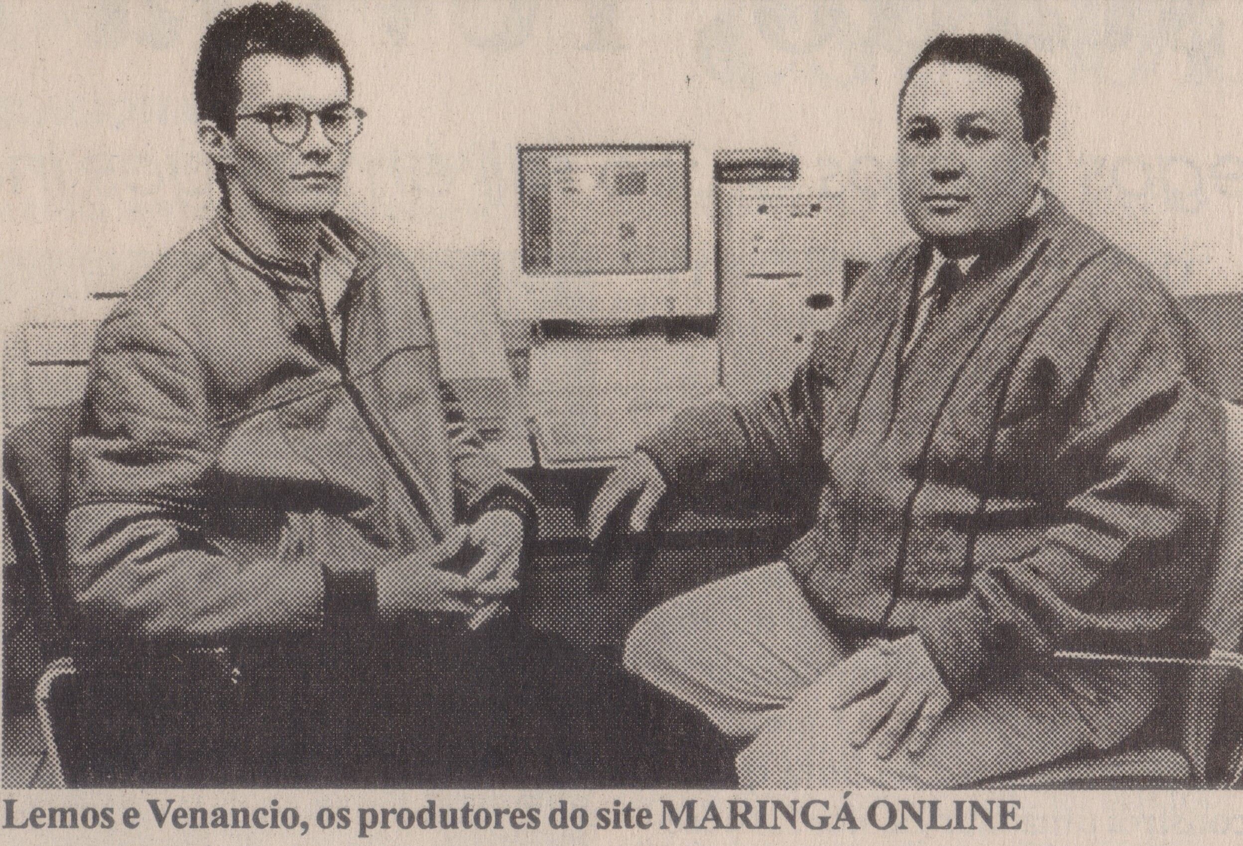 Maringá Online, a primeira revista eletrônica - 1997