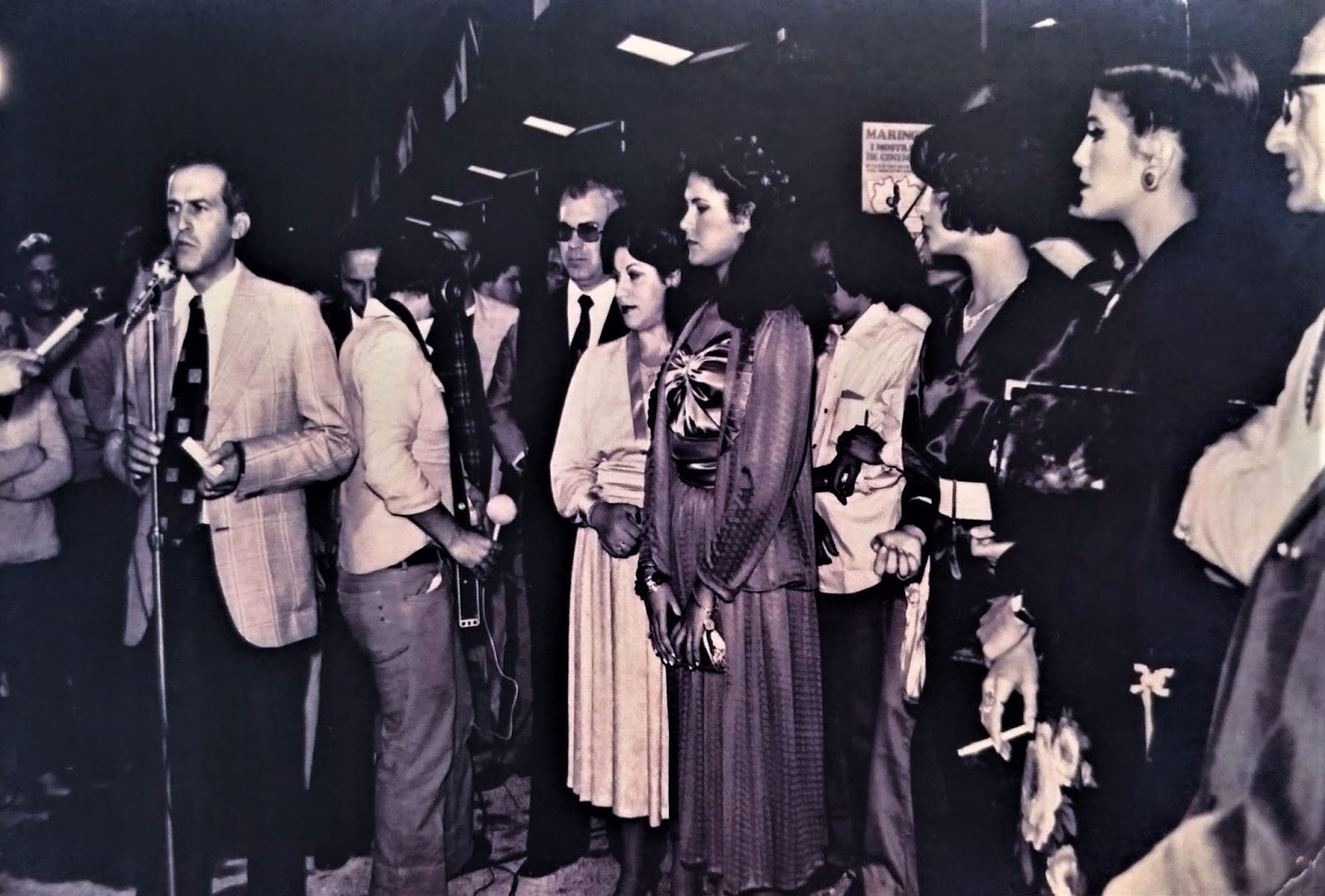 Abertura da I Mostra de Cinema de Maringá - 1979