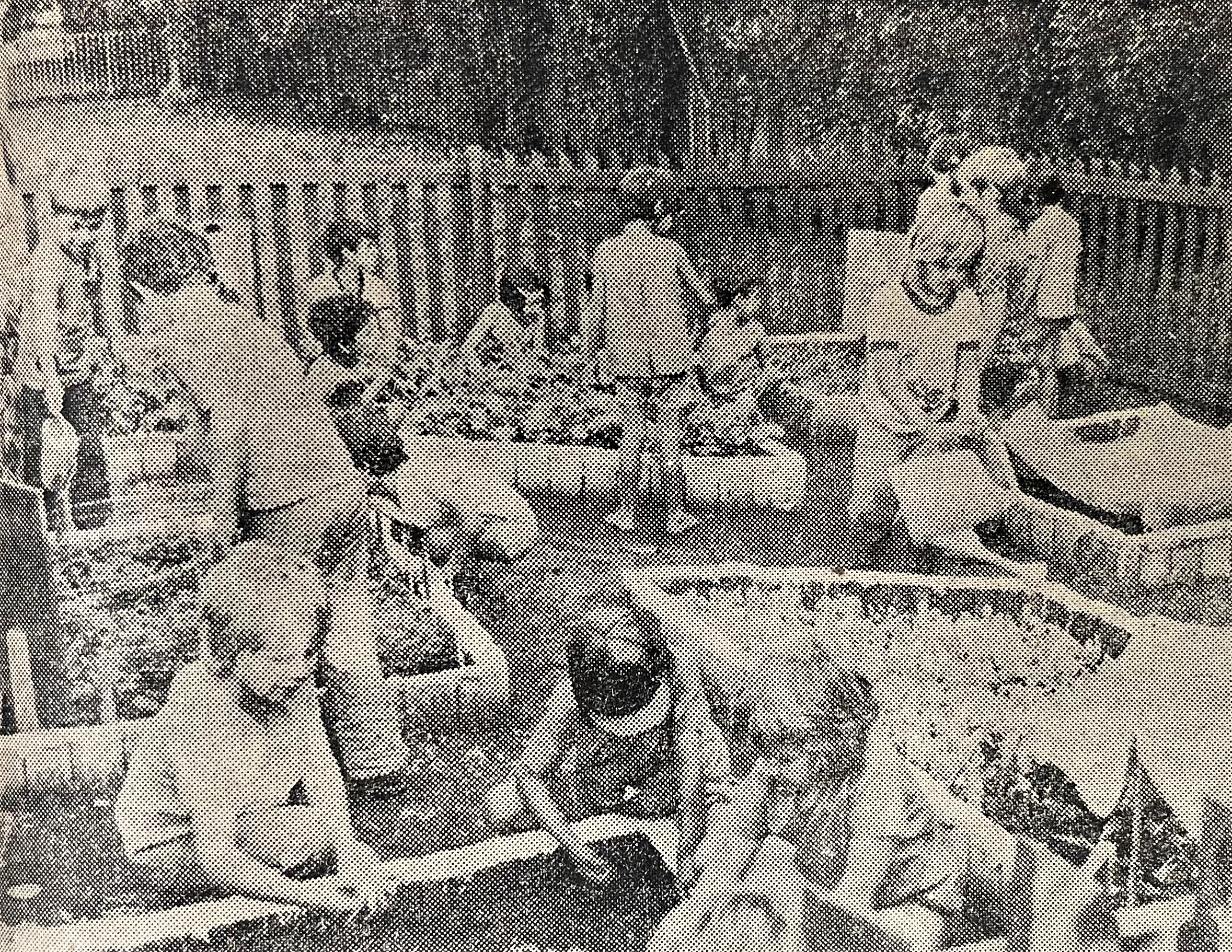 Crianças no Núcleo Social - Outubro de 1973