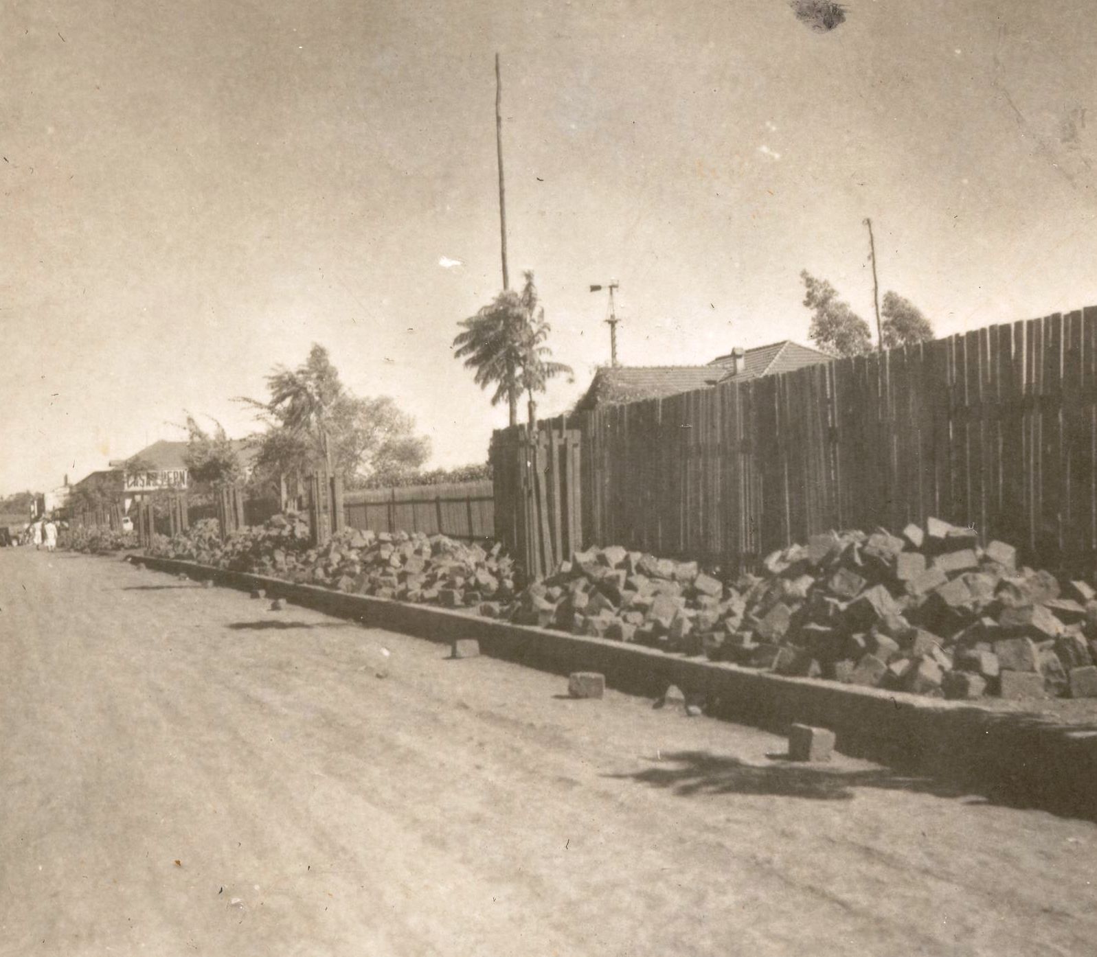 Frente da residência de Alfredo Nyffeler - Década de 1950