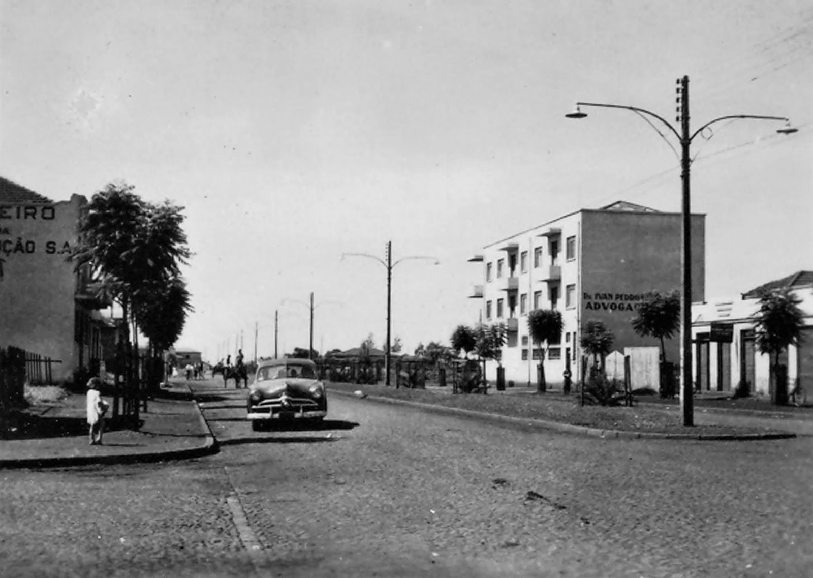 Avenida Duque de Caxias - Década de 1950