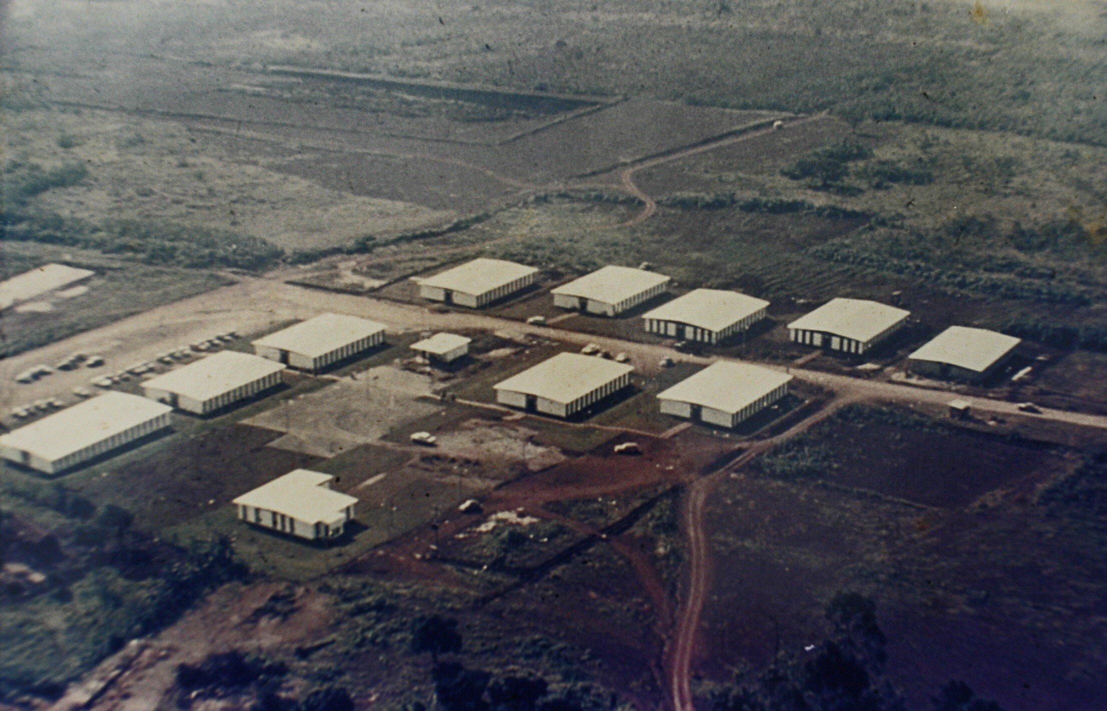 Primeiros blocos da UEM - 1973