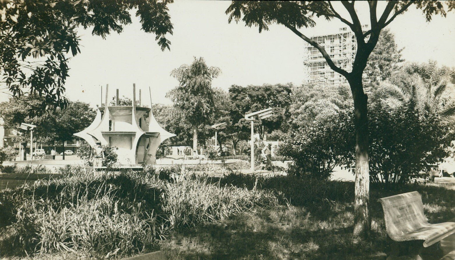 Praça Raposo Tavares - Década de 1960