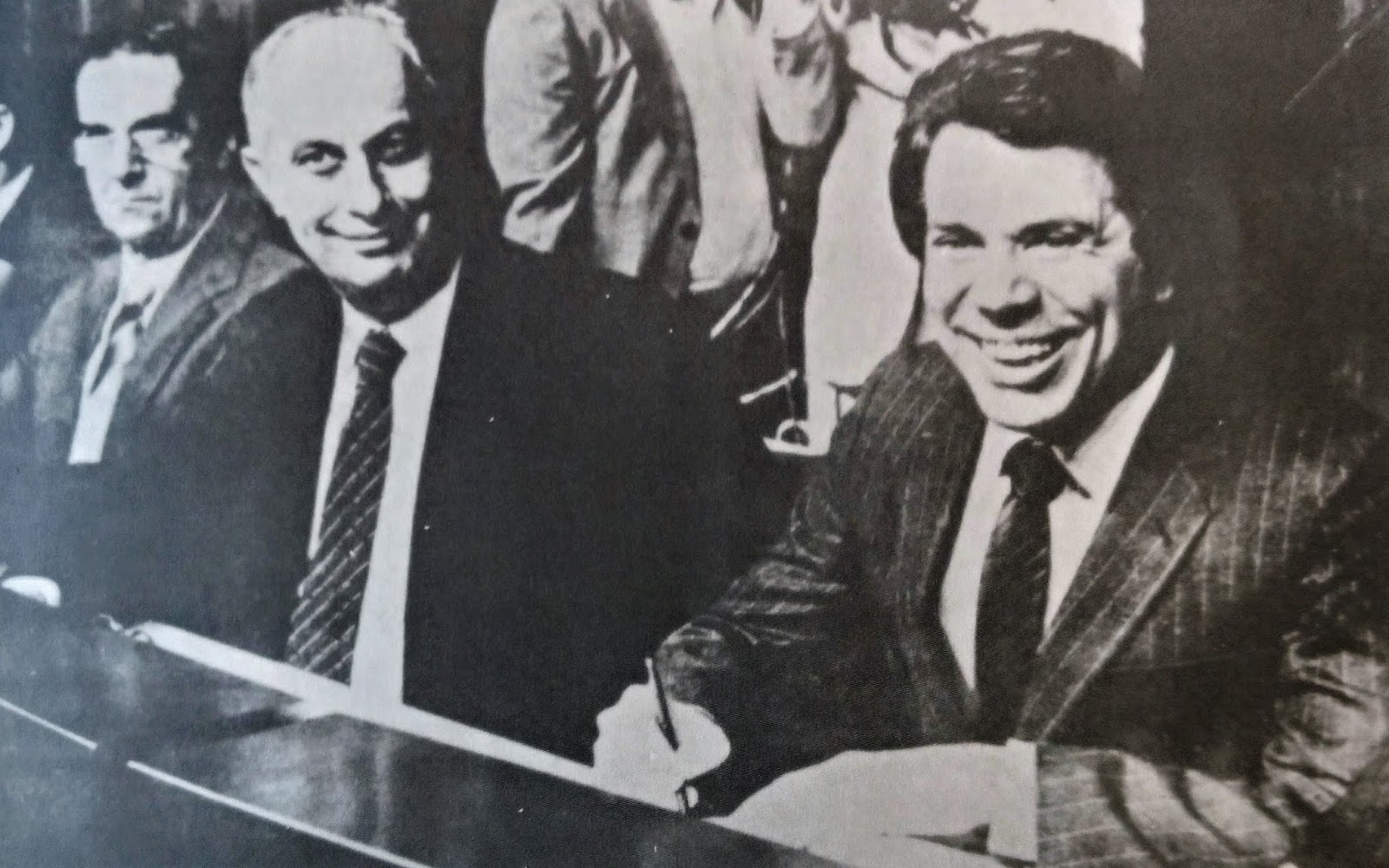 Silvio Santos e Murilo Macedo - 1981