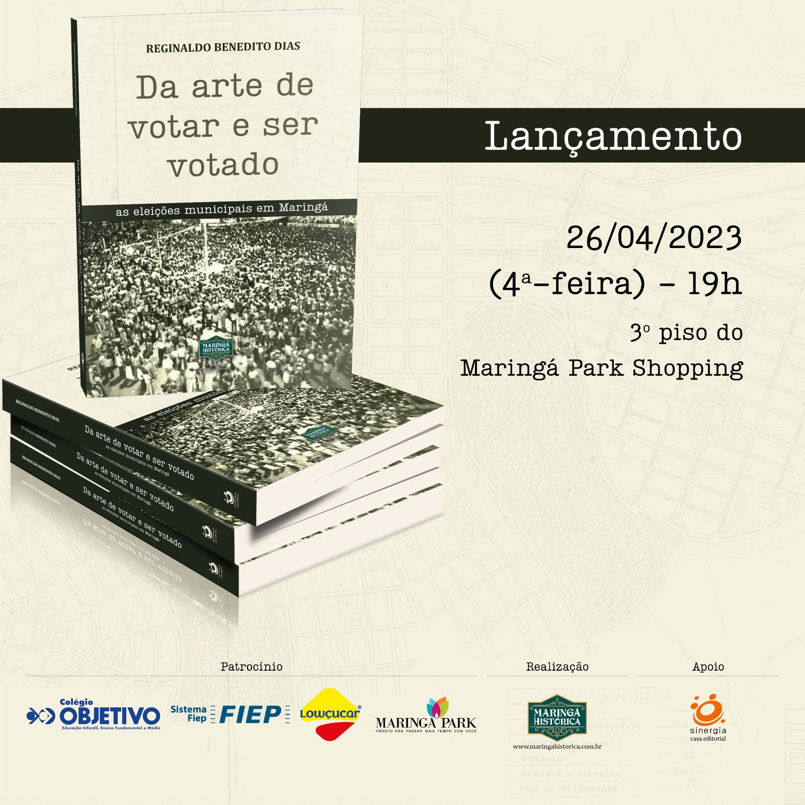 2ª edição do livro “Da arte de votar e ser votado” será lançada em abril